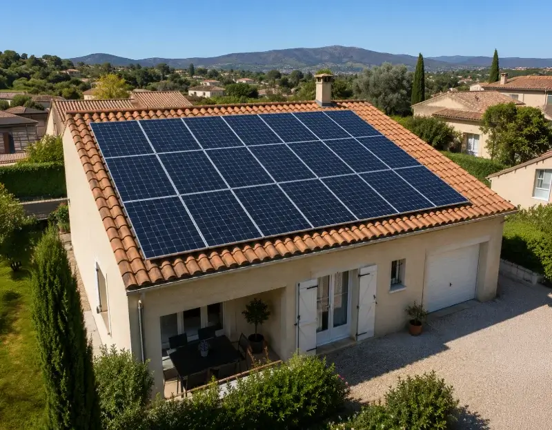 Prime à l'autoconsommation panneaux solaires Les Billaux — aide financière de l'État
